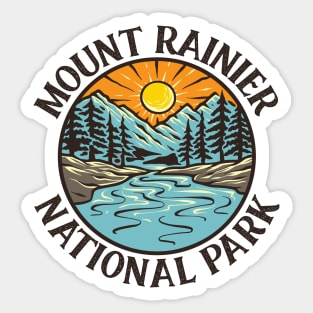 Mount Rainier National Park Sticker